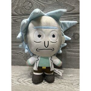 Rick And Morty 10" Rick Sanchez Scientist Stuffed Plush Doll Chibi Toy Factory